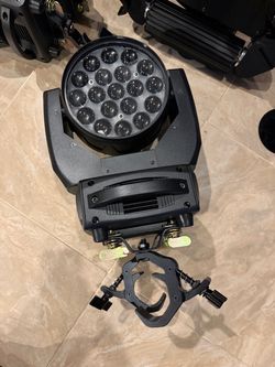 LED Moving Head Wash Light with Clamp