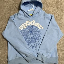 Baby Blue Spider Hoodie