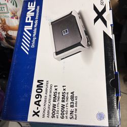 Alpine Type X Mono Amp