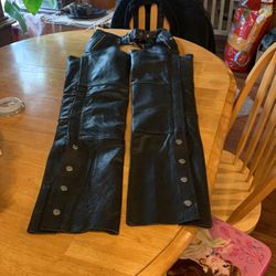 New Leather Chaps Never Worn Size 2x Small 