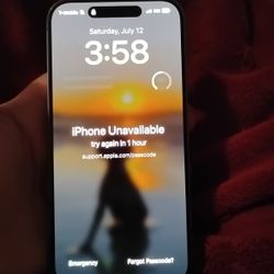 Locked Iphone