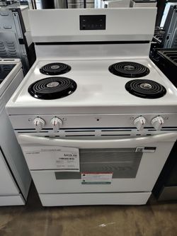Frigidaire white electric range