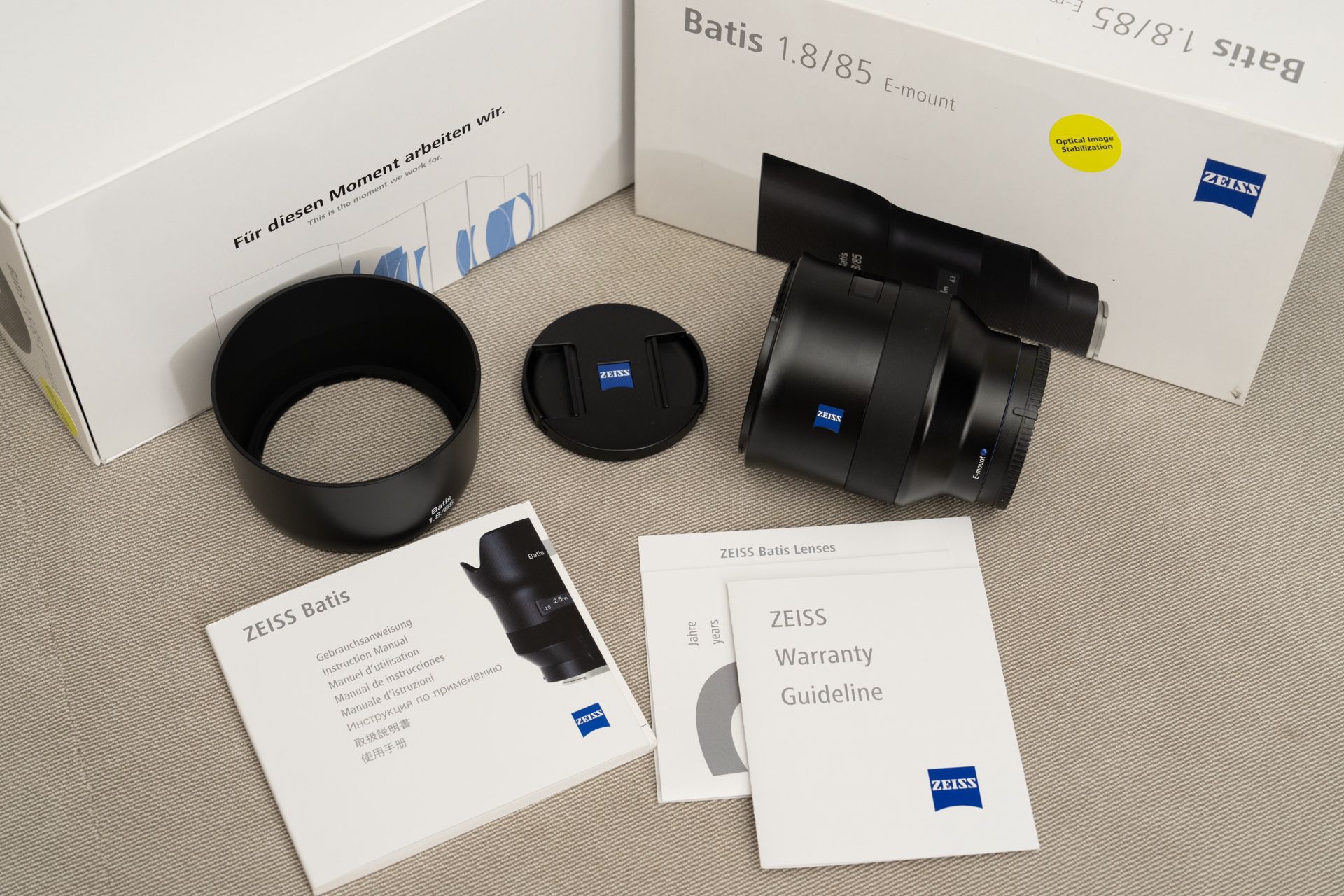 Sony Zeiss 85mm 1.8 Batis Lens Stabilization