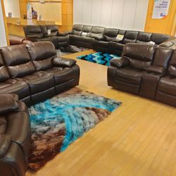 Madrid Reclining Sofa And Loveseat Combo!! On Sale Now!! 