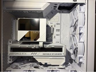 4080 Super Strix White Gaming  PC Intel 265k, 1tb ssd, 32gb ddr5