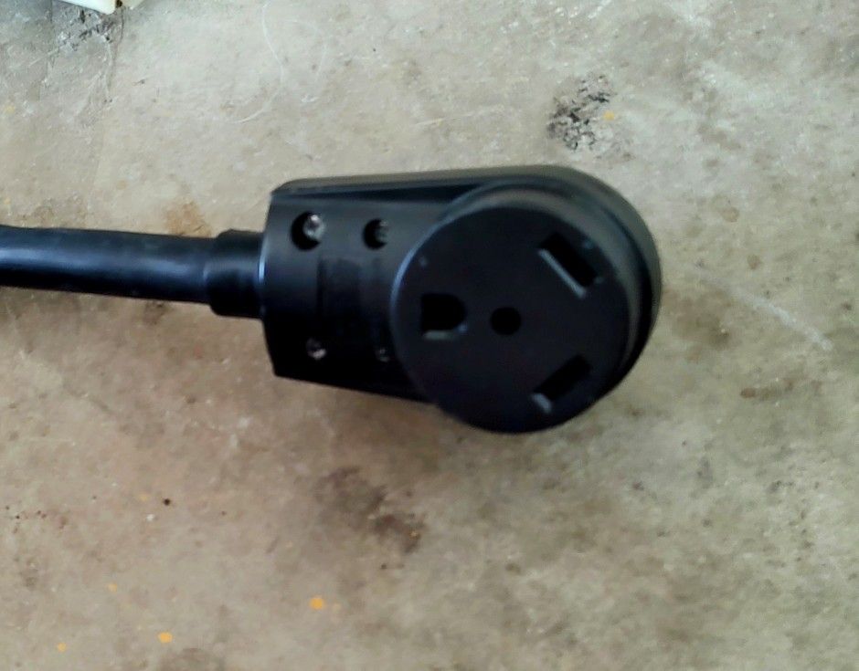 21' 10 AWG RV Or Generator Extension Cord 30 Amp Service