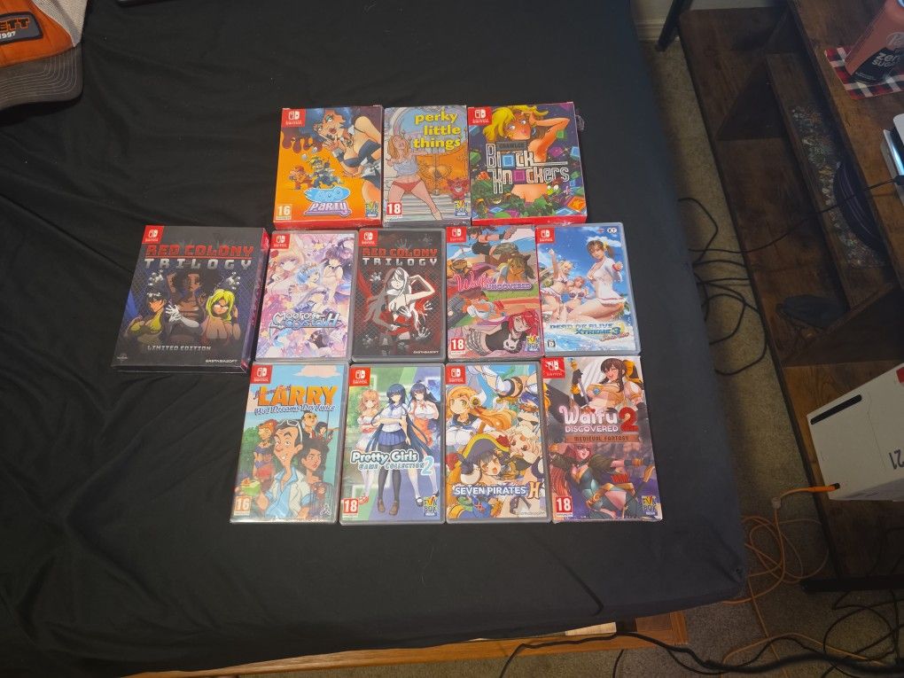 Switch Games (Adult) 12 Games By Funbox And Play Asia.
