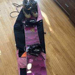 Women’s Snowboarding Entire Package 