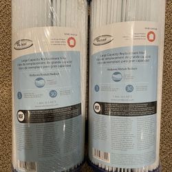 Set Of 2 Whirlpool Large Capacity Replacement Filter _ 30 Micron Nominal
