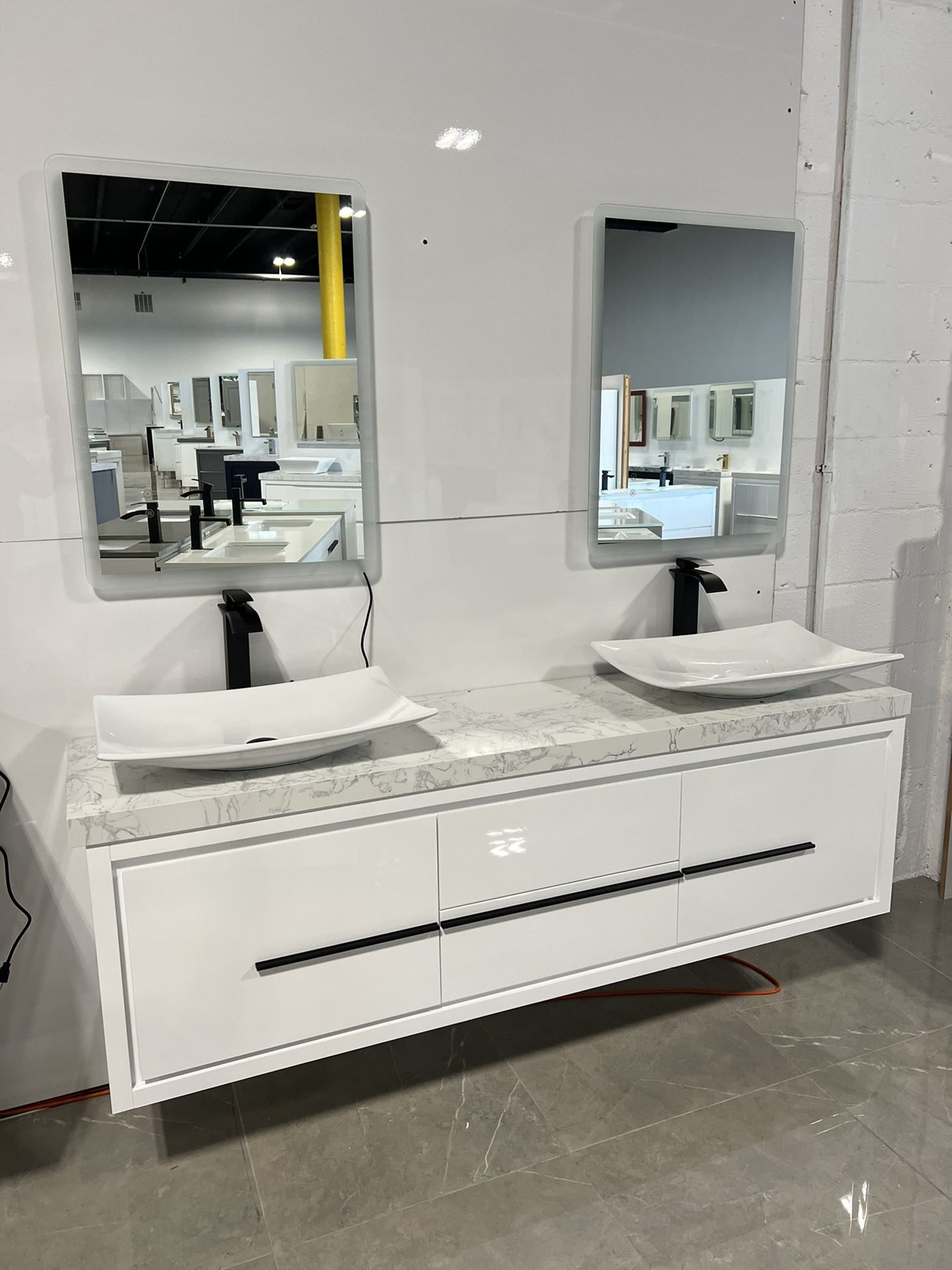 Bathroom Vanity Wall Mounted 72” for Sale in Hialeah, FL OfferUp