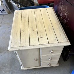 White End Table