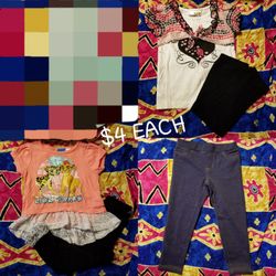 3T Girls Outfits & Jeans - $4 Each