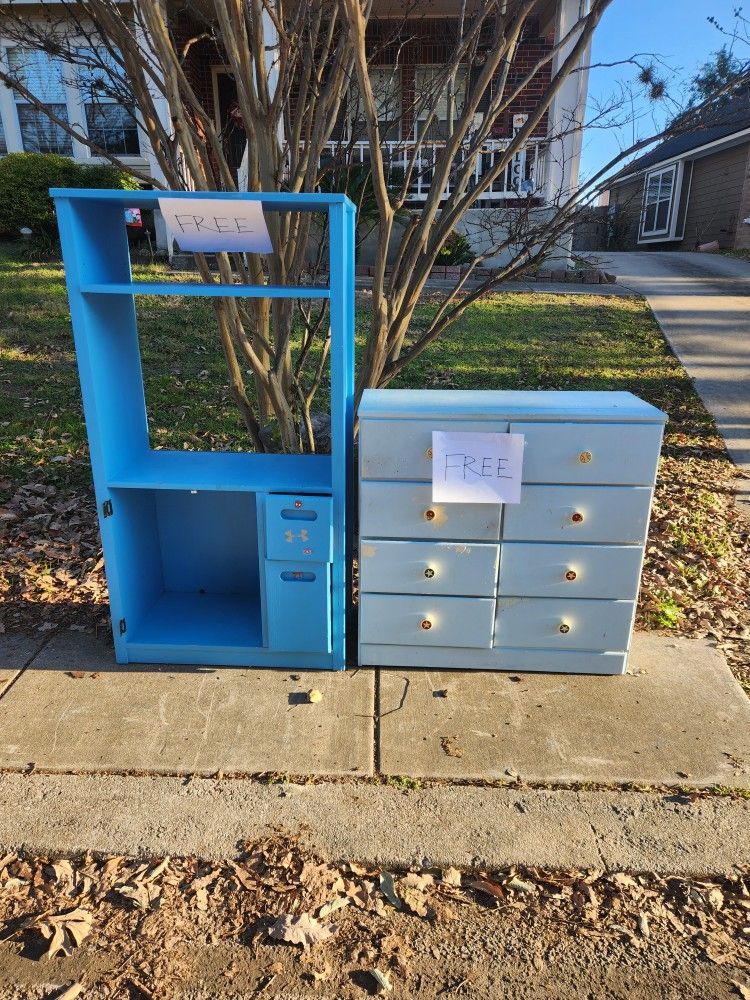Dresser And TV Cabinet