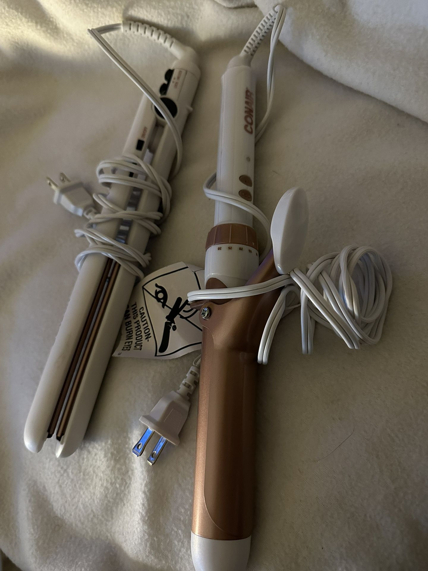 CONAIR hair Curling Wand+ Straightener