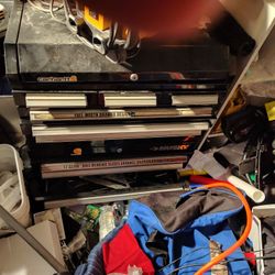 Husky Tool Box Full With Tools 