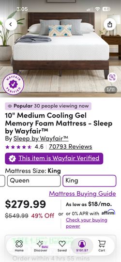 King mattress