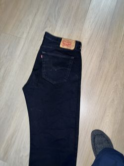 BLK LEVI JEANS 501