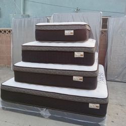 Cal King Size Mattress Pillow Top New 12”