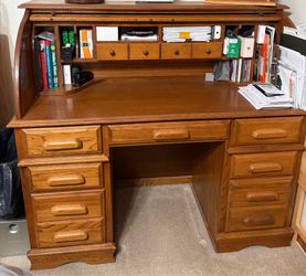 Solid Oak Desk