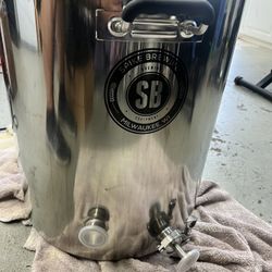 Spike Solo Kettle And SS Brewtech Brew Bucket