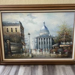 Paris Canvas Artwork