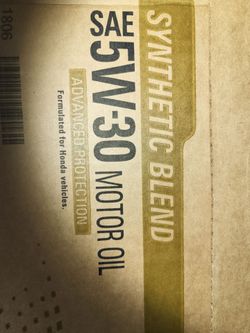 5w30 oil
