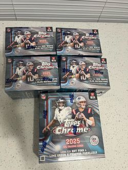 NFL topps Chrome 2025