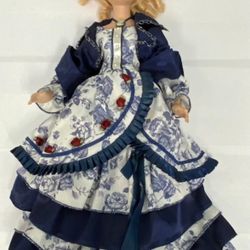 The Collectors Choice Series By Dan Dee Porcelain Doll Blonde Hair Blue Eyes