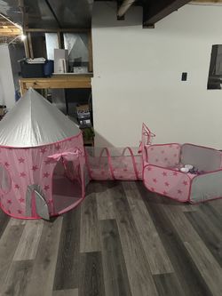 Princess Tent And Ball Pit