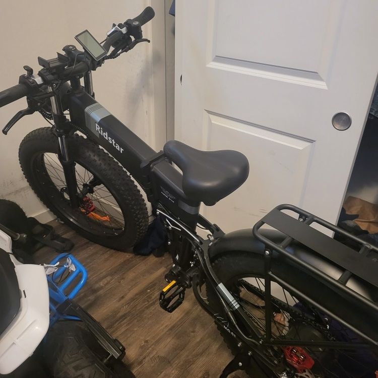 Ridstar 37-47mph E Bike 26inch (Brand New)