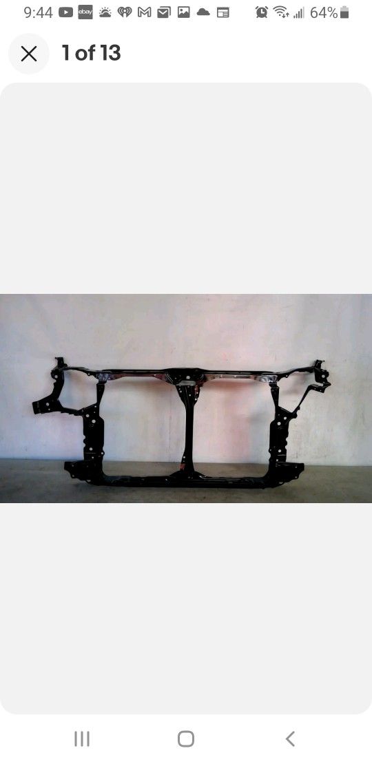 2001 2002 2003 HONDA CIVIC SEDAN RADIATOR SUPPORT AFTERMARKET
