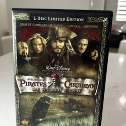 Pirates of the Caribbean: At World's End 2-Disc Limited Edition DVD Johnny Depp, Orlando Bloom
