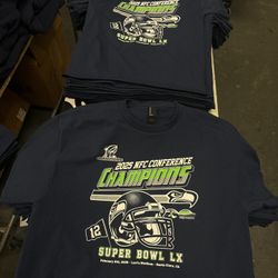 Authentic Seahawks Screenprinted Tee 