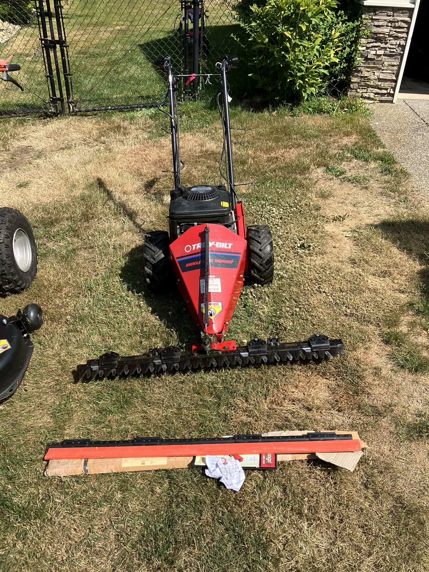 TROY BILT TRAILBLAZER SICKLE BAR MOWER for Sale in Stanwood WA OfferUp