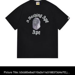 Bape tee shirt 