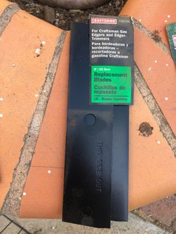 Edger blades - qty 2