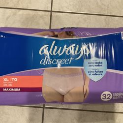 Always Discreet Underwear 