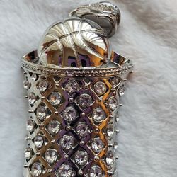 3 1/2 In. Silver Plated 🏀 With Hoop Charm