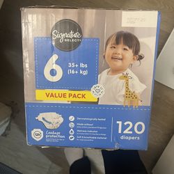 Signature Select Diapers Size 6