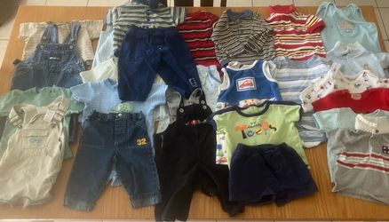 6-9 Months Boys Clothes (26 Items Total)