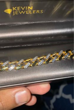 14k cuban gold bracelet