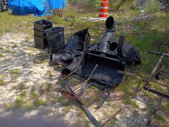 Lawn mower and attachments