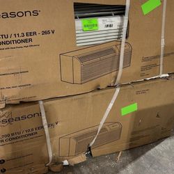 SEASONS  9,000 PTAC, Heat Pump, 265 Volt, 20 Amp Air Conditioner 0FDOB