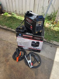 Ongevity 200-Amp 220V DC TIG/Stick Welder with Anti-Stick System
