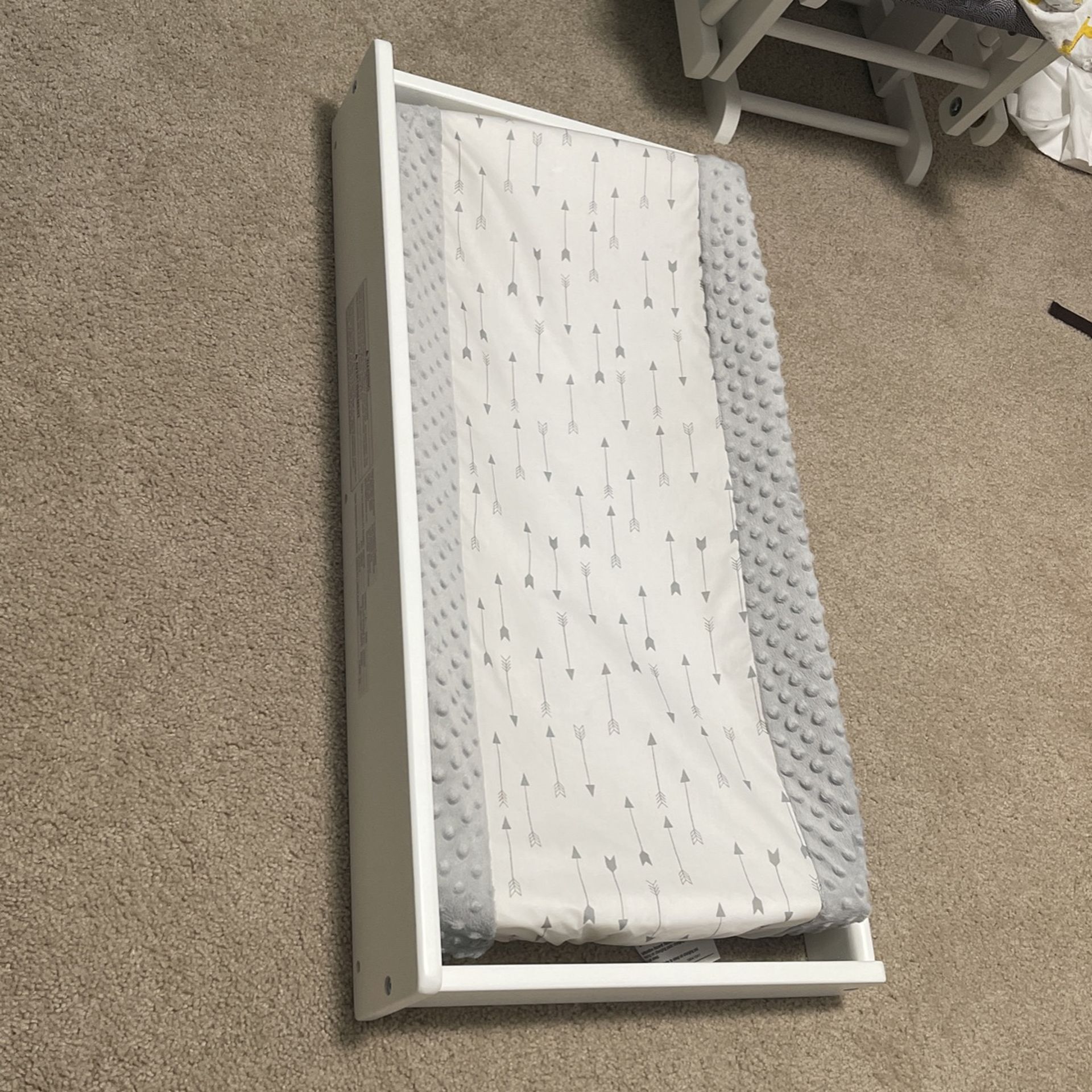 Changing Table Topper With Pad And Cover