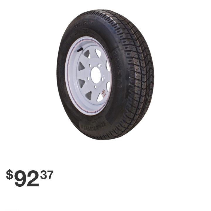 5x 8 Utility Trailer Spare Tire