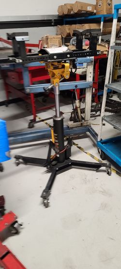 Omega Transmission And Gas Tank Lift, Air Lift Or Foot Lift