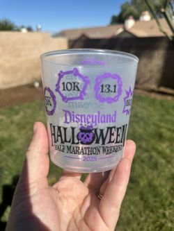 Disneyland 2025 Halloween Half Marathon Run Disney Dole Whip Cup