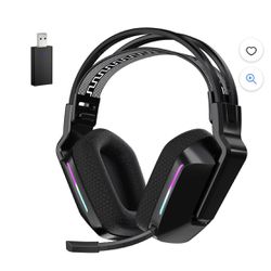 HTQ Wireless Gaming Headset for PS5 PS4 PC Laptop
