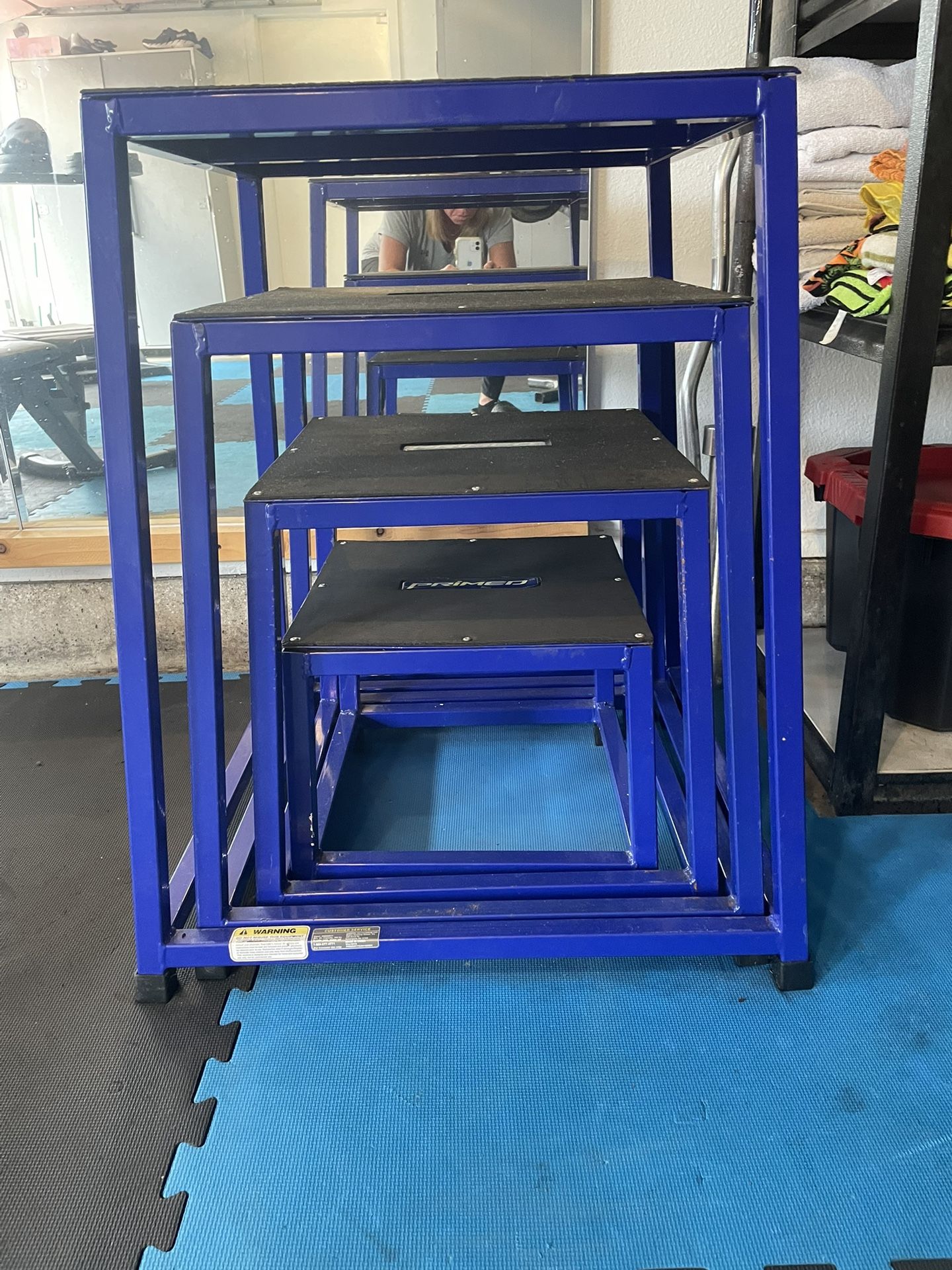 Set Plyometric Exercise Towers